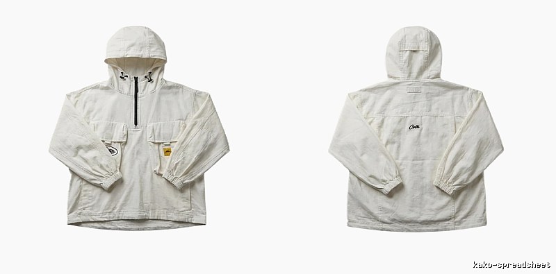 Corteiz Workwear Style White Jacket