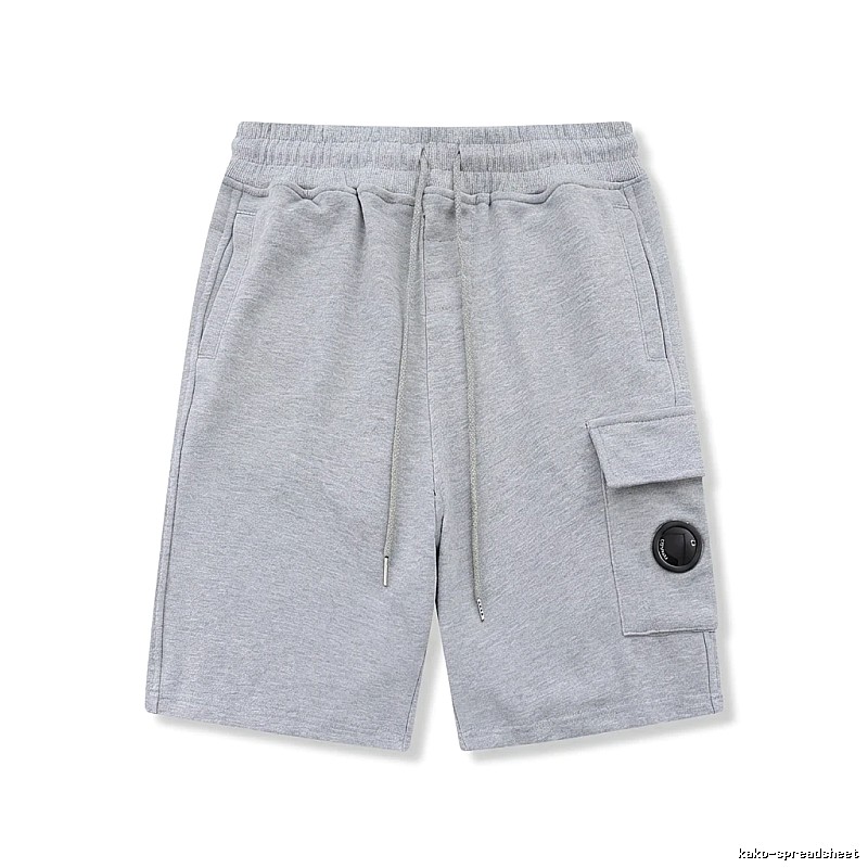 C.P. Company workwear-style grey shorts