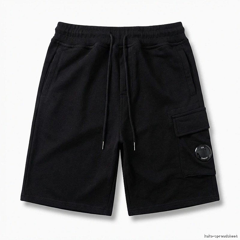 C.P. workwear style black shorts