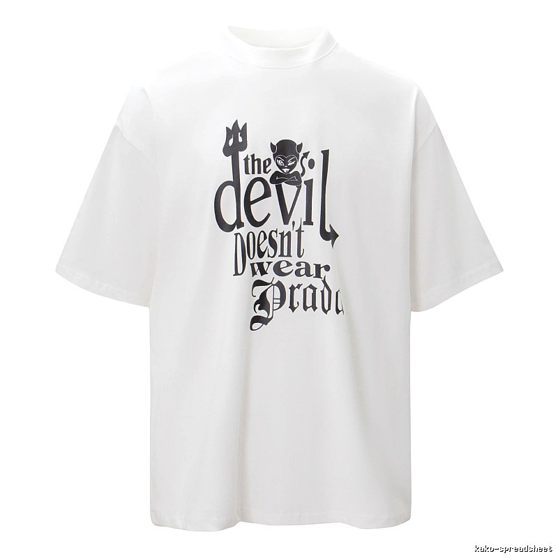 Daily Statement graphic T-shirt Black Colorful Lucky for City Outfits