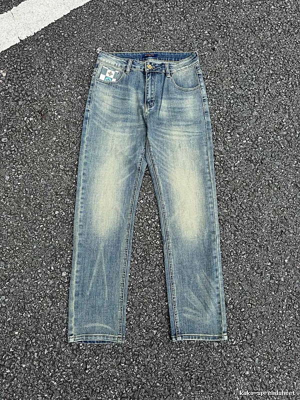 Daily Straight Jeans - Faded Blue