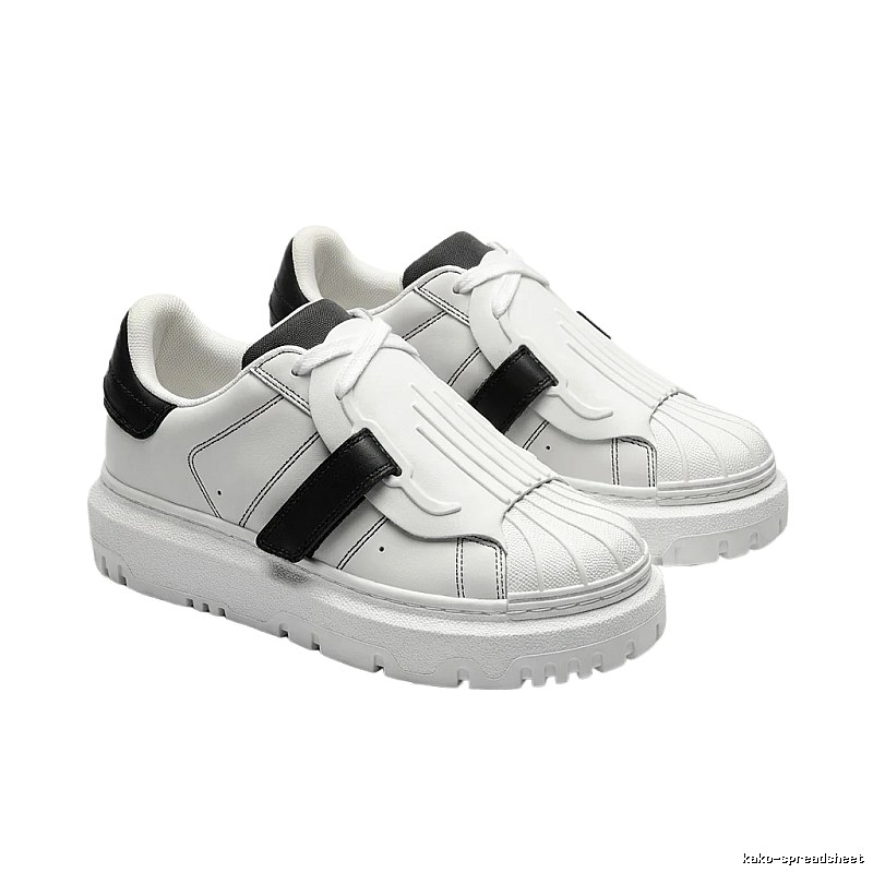 Dior black and white minimalist style board shoes