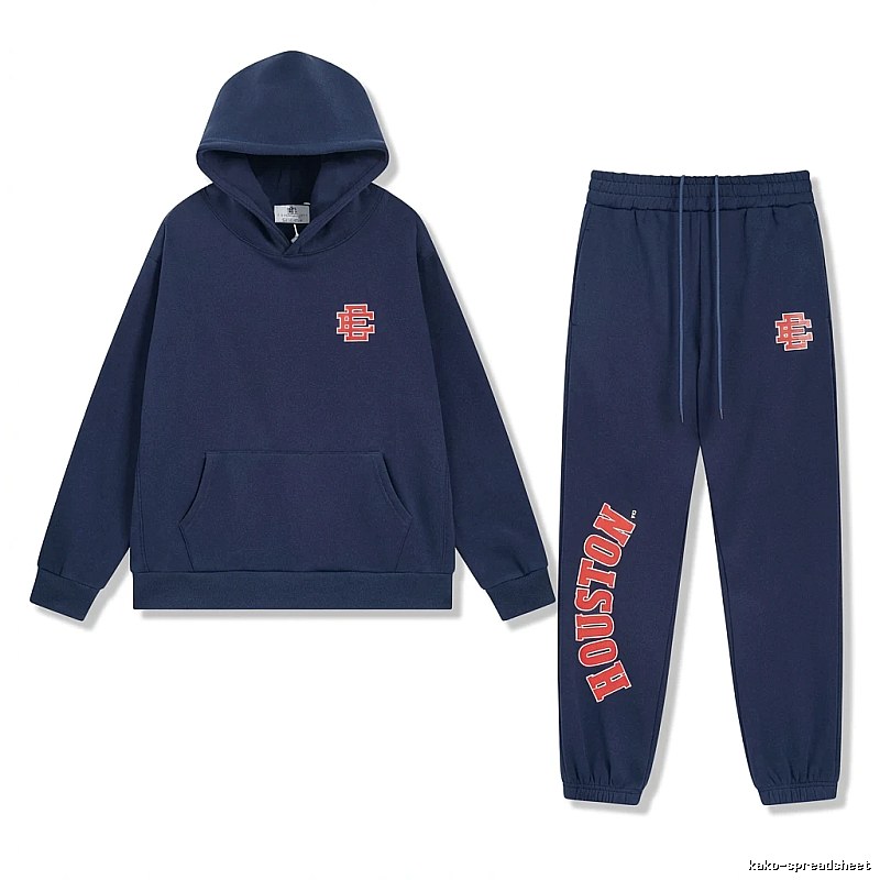 Eric Emanuel sporty navy blue suit