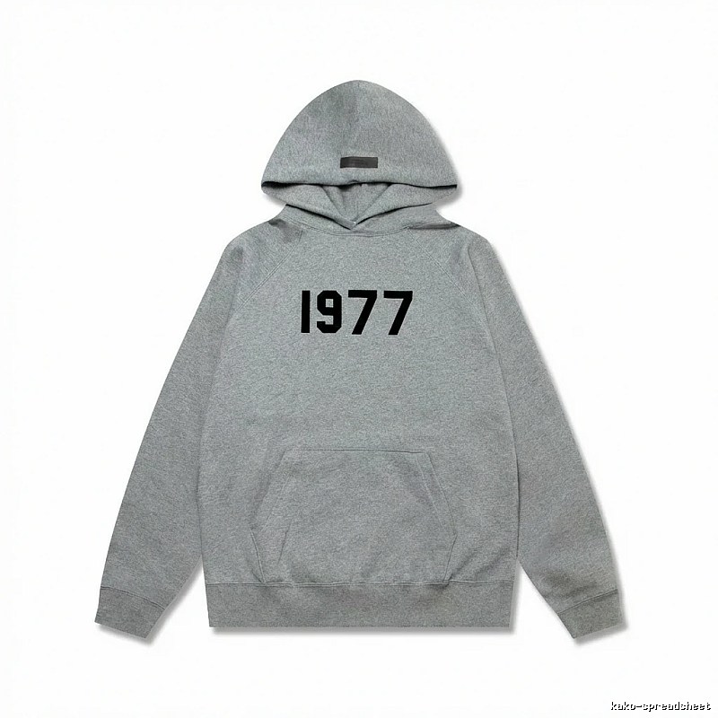 ESSENTIALS 1977 Series Grey Sweatshirt