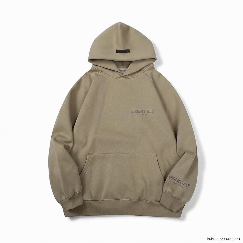 ESSENTIALS Basic Khaki Sweatshirt