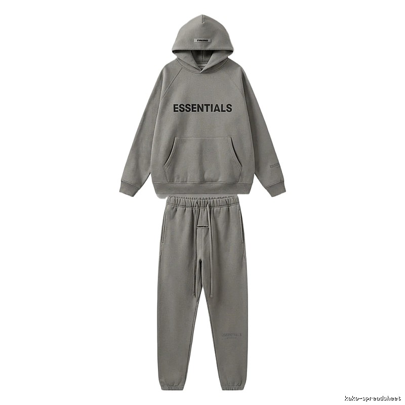 ESSENTIALS grey casual suit