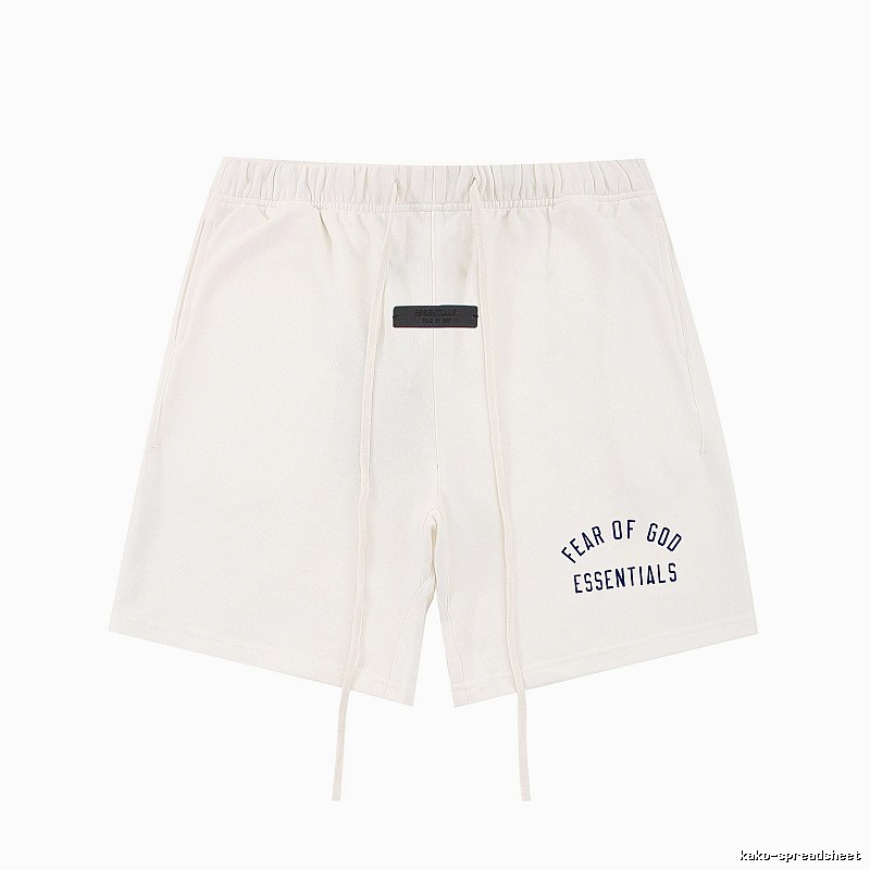 ESSENTIALS minimalist style white shorts