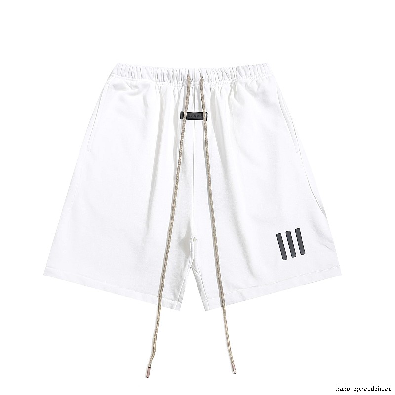 ESSENTIALS minimalist style white shorts