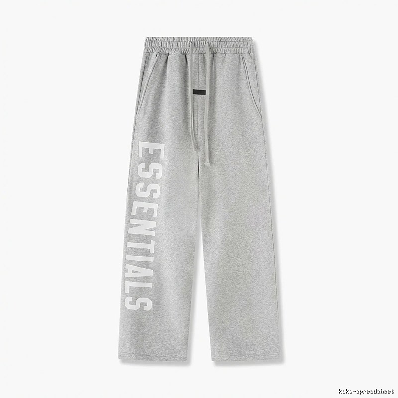 ESSENTIALS Simple Style Gray Sweatpants