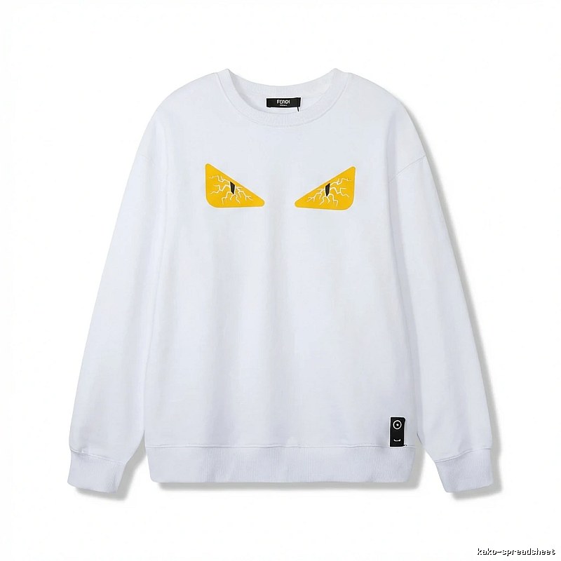 Fendi Little Monster White Sweatshirt