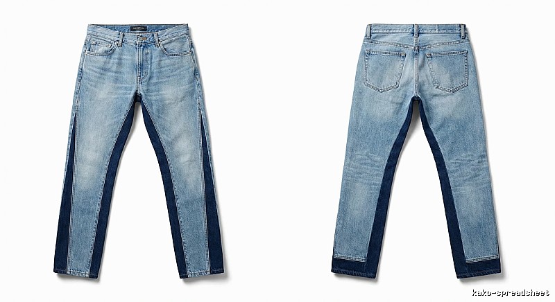 Gallery Dept. Color - Blocked Retro - Style Jeans