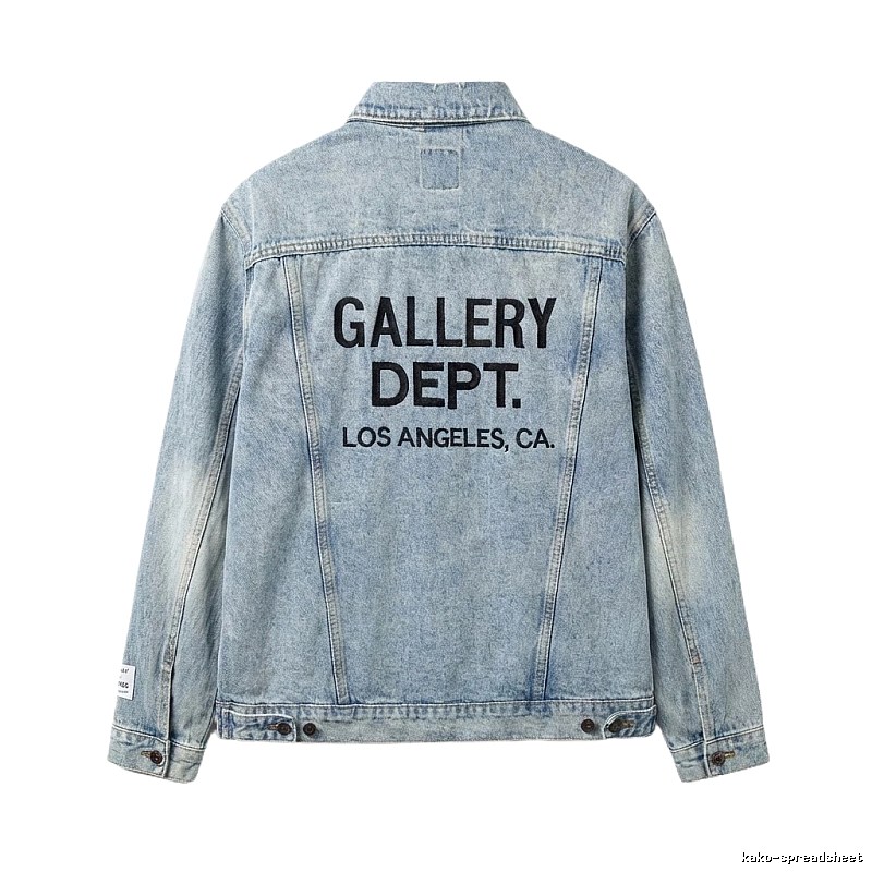 Gallery Dept Denim Retro Style Jacket