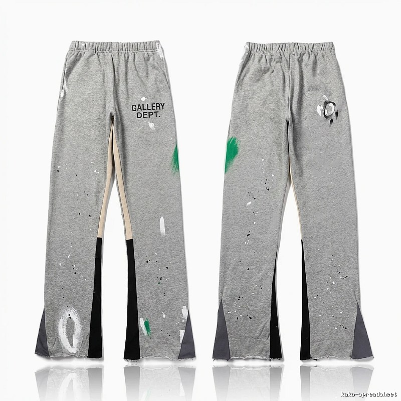 Gallery Dept Graffiti Style Grey Trousers