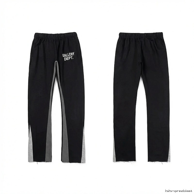 Gallery Dept. Patchwork Style Black Pants