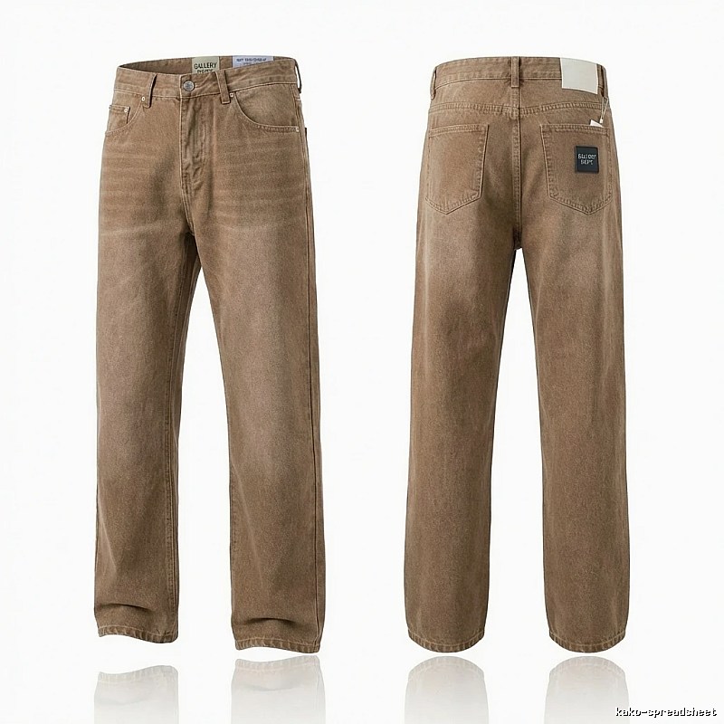 Gallery Dept retro style khaki jeans