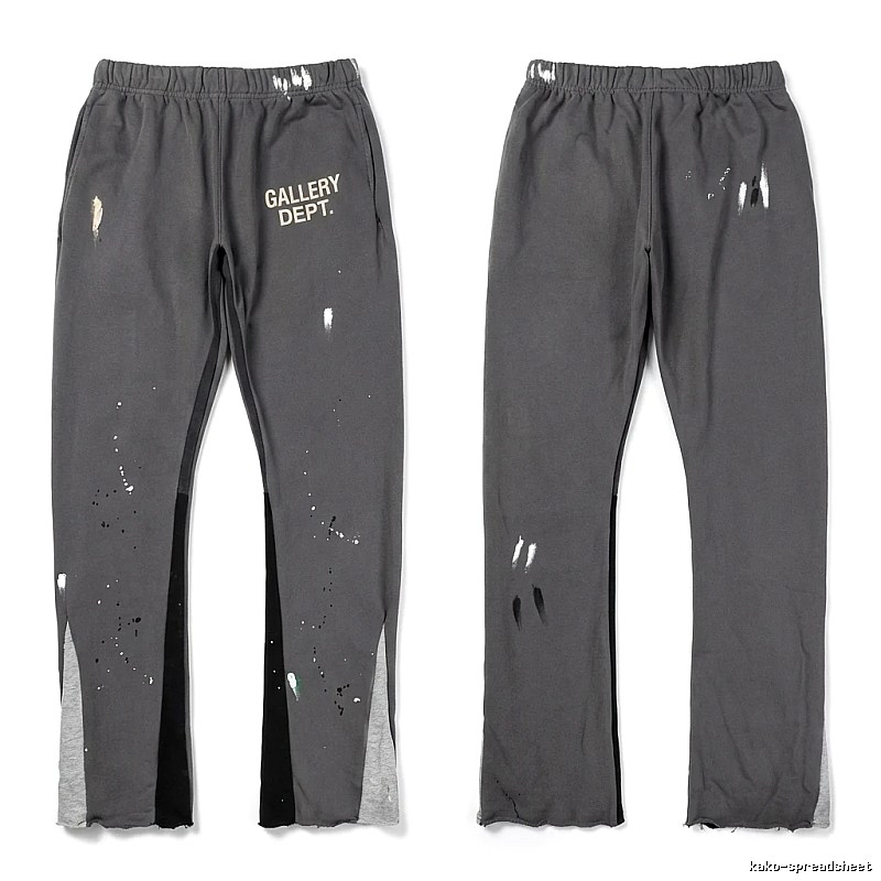 Gallery Dept Ripped Grey Sweatpants
