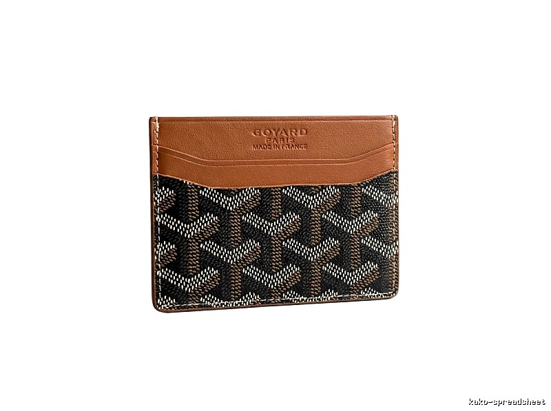 GOYARD Classic Monogram Wind Card Holder