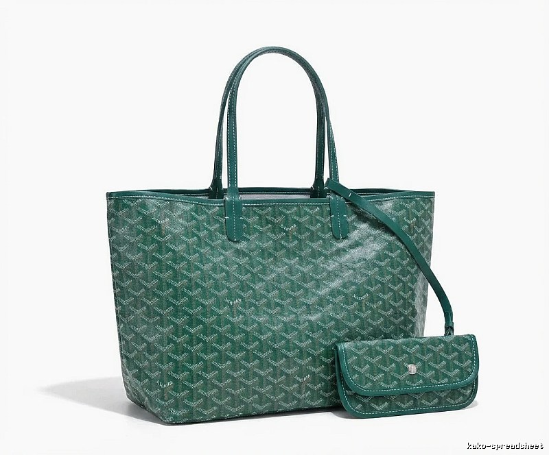 GOYARD Classic Print Wind Green Bag