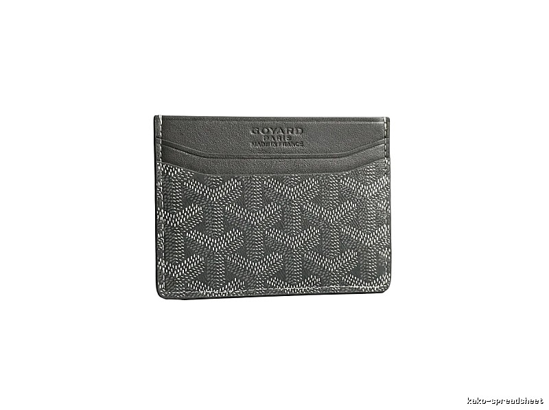 GOYARD Classic Style Fashion Gray Card Holder