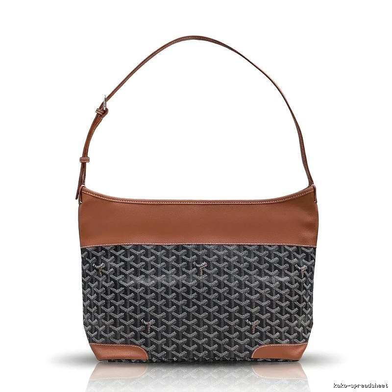 GOYARD Classic Vintage Brown and Black Bag