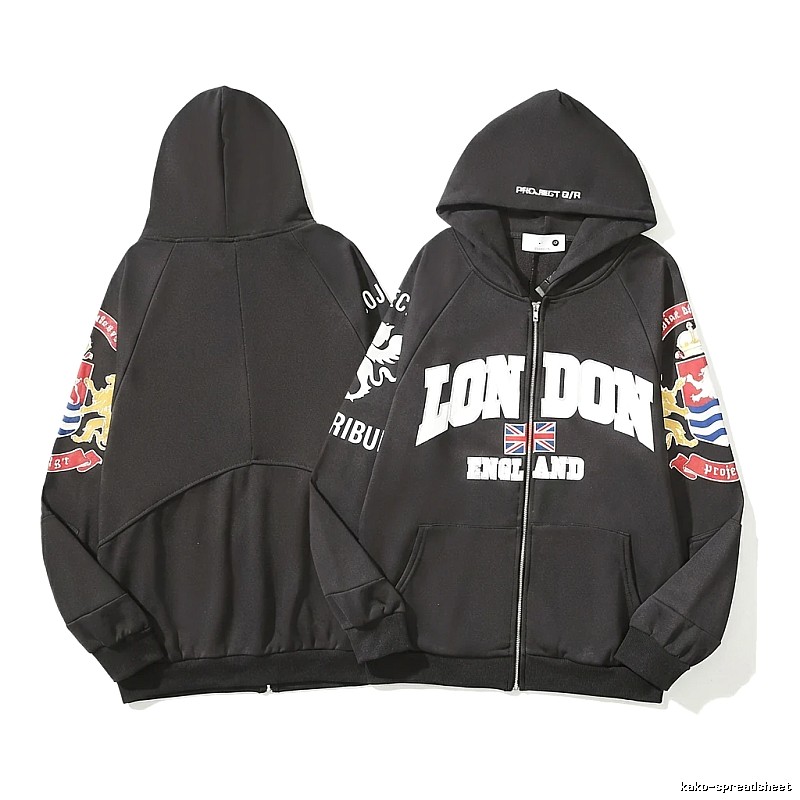 Grailz London-style black hoodie
