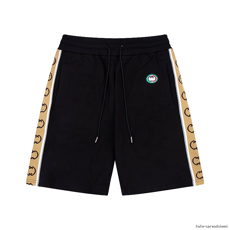 Gucci classic style black shorts