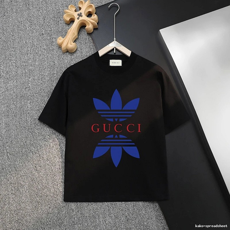 Gucci Co-branded Trendy Black T-shirt