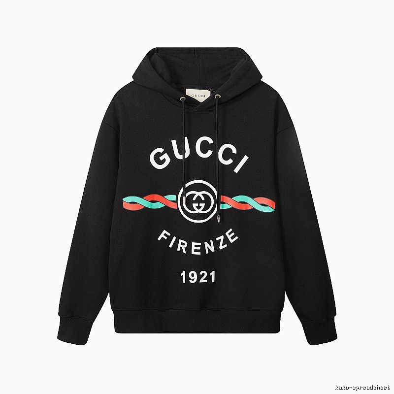 Gucci Hoodie with Black Hoodie with Gucci Firenze