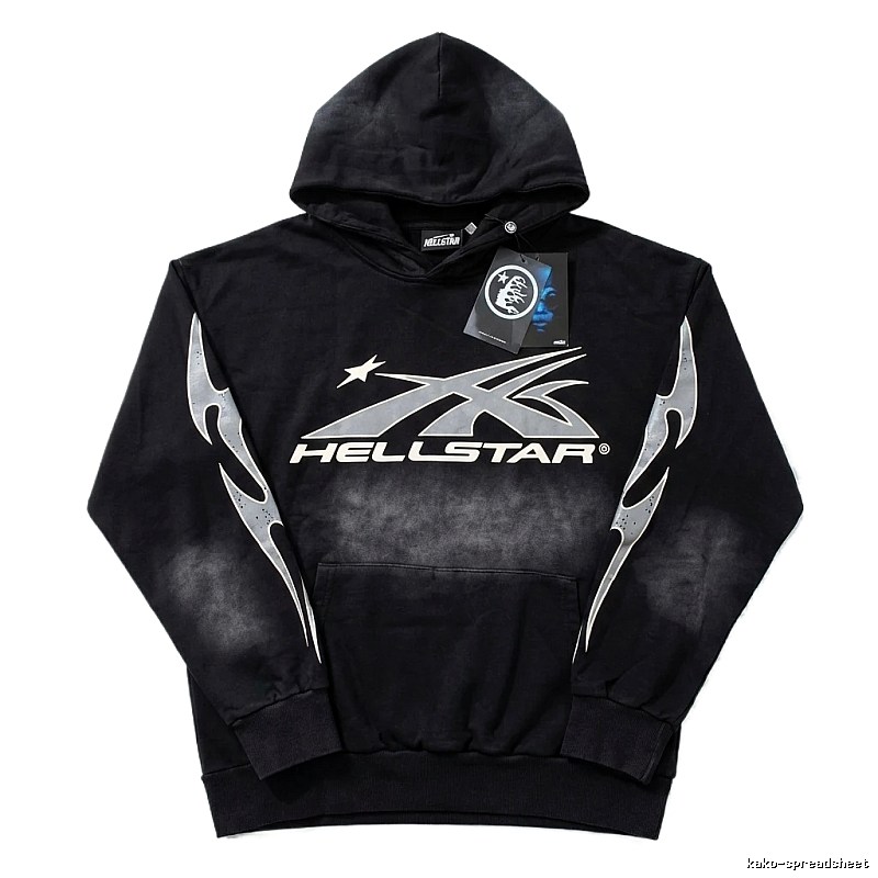 Hellstar Dark Style Black Hoodie
