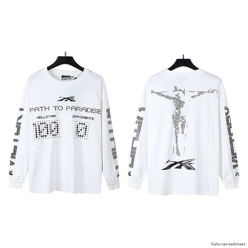 Hellstar religious style white T-shirt