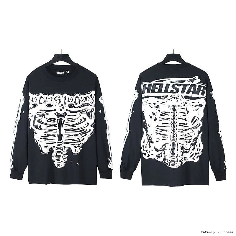 Hellstar Skeleton Dark Style Long-sleeve