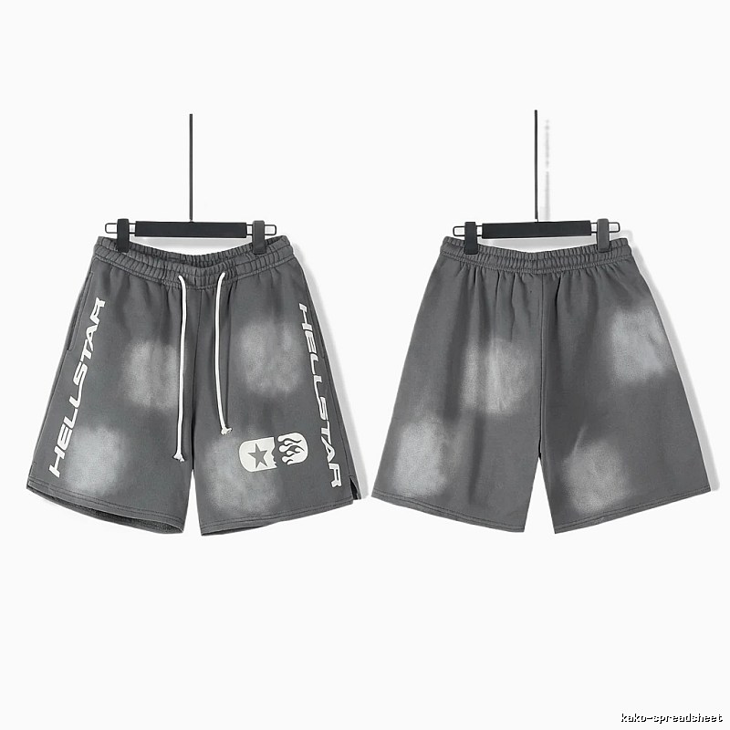 Hellstar Tie - Dye Style Grey Shorts