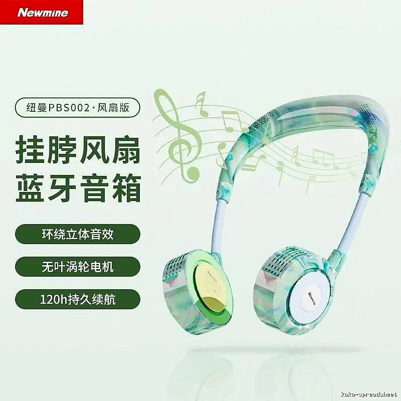 Honeywell Bluetooth Speaker Travel Kids Neck Fan