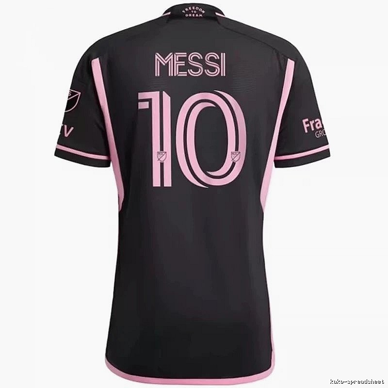 Inter Miami Travel Messi #10 soccer jersey Pink Inter Miami with Modern Look