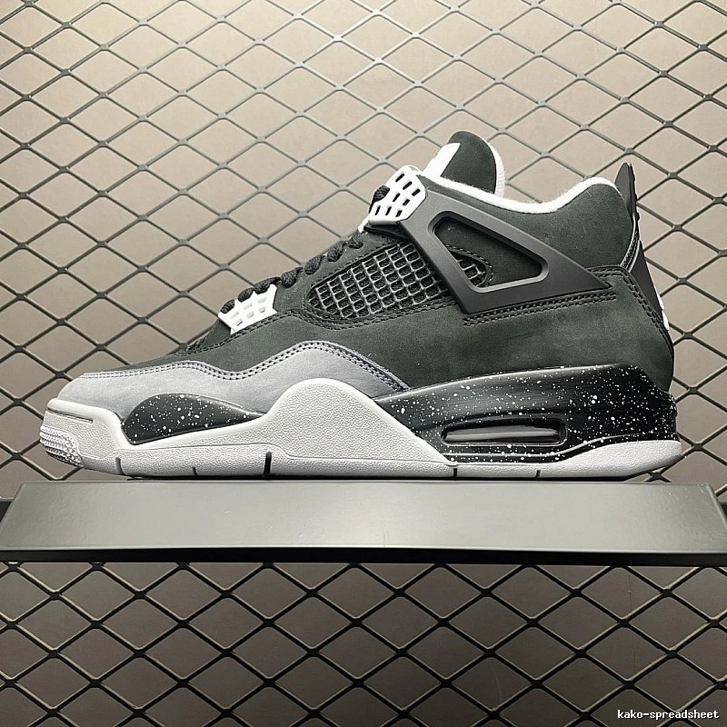 Jordan Black and Gray Color-Blocked Panels Basketball High-Tops