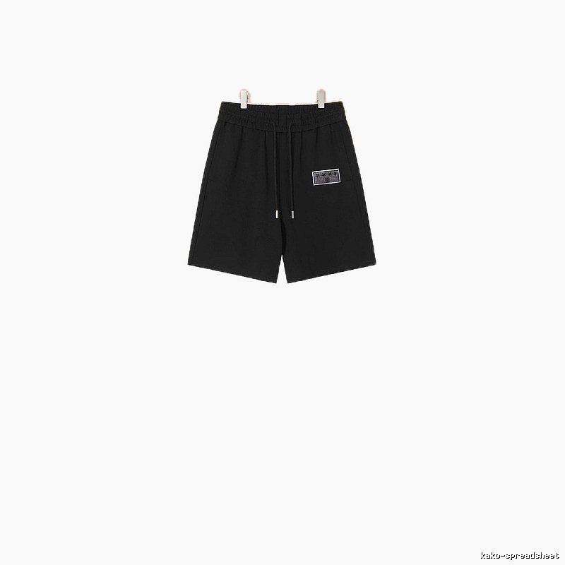 Louis Vuitton minimalist style black shorts