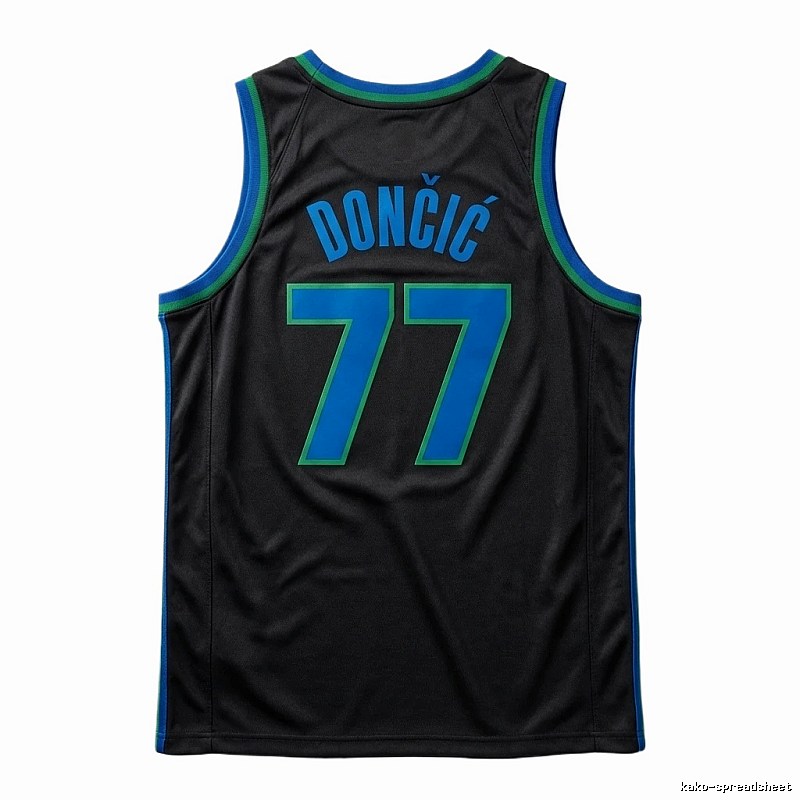Luka Doncic series basketball style jerseys
