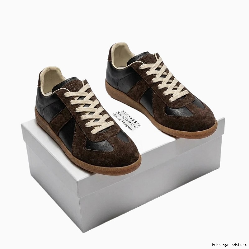 Maison Margiela retro brown shoes