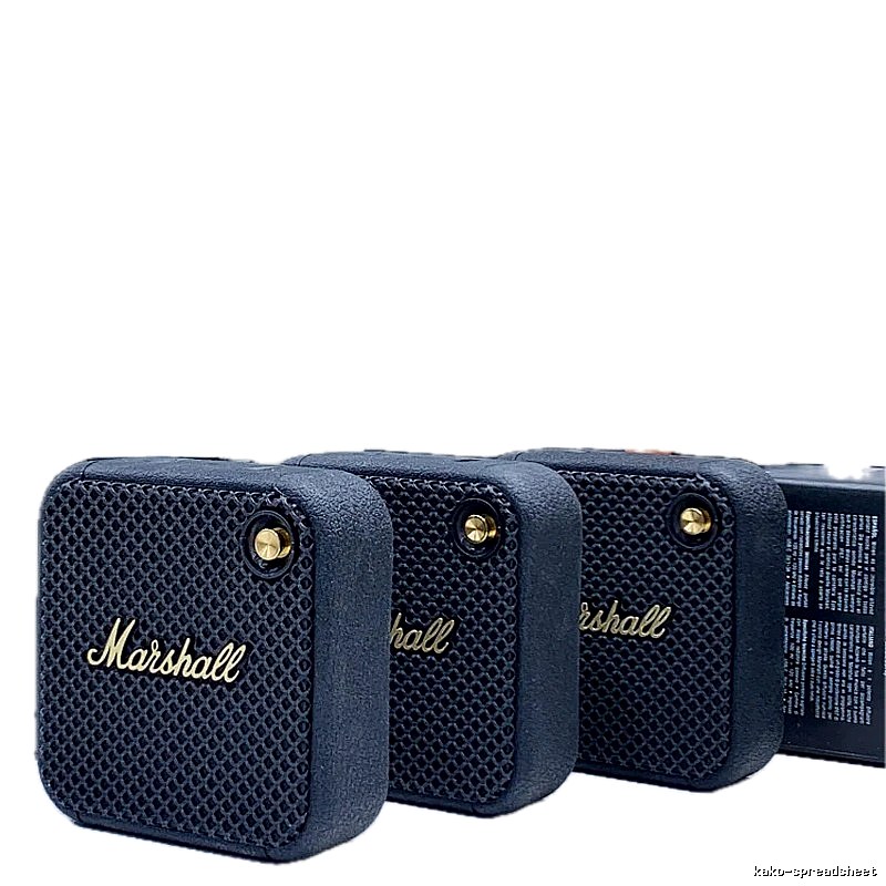 Marshall Willen Portable Speaker in Navy