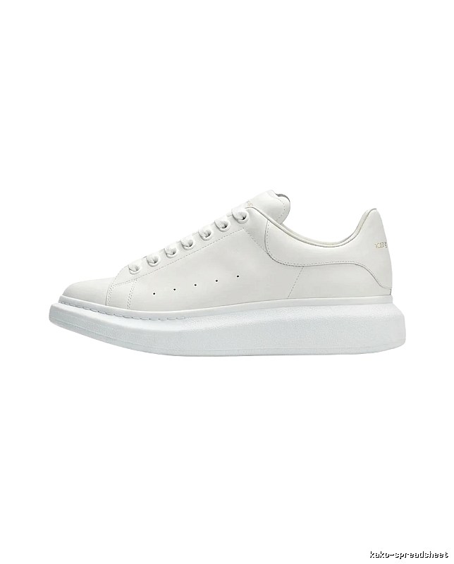 McQueen thick-soled casual small white shoes