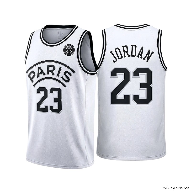 Michael Jordan retro-style white jersey