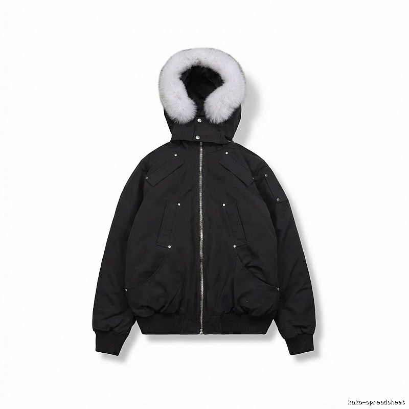 Michael Kors black parka down jacket