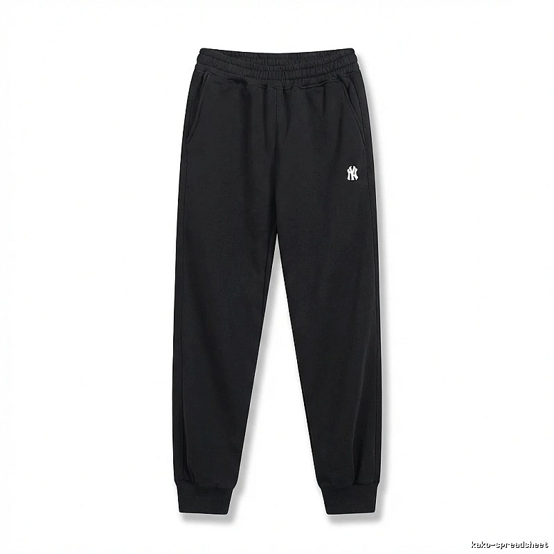 MLB basic casual black sweatpants