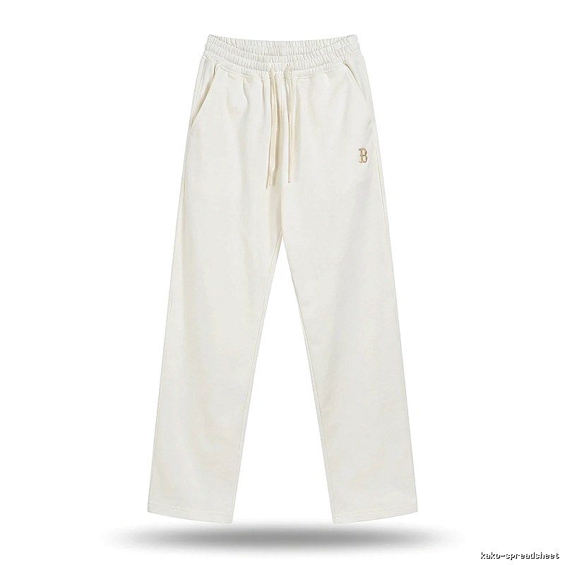 MLB casual style white sweatpants