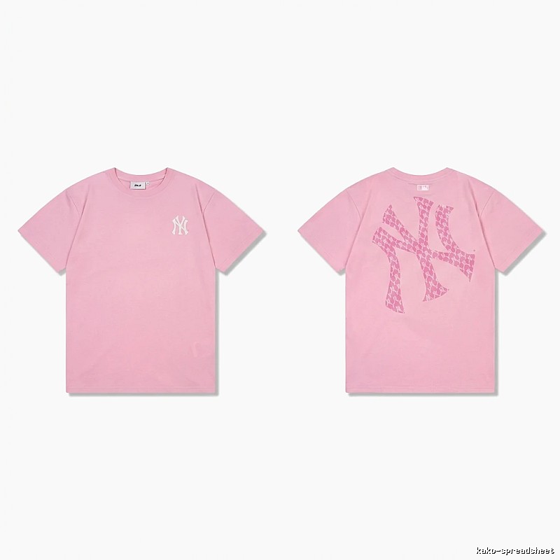 MLB Pink Trendy and Cool Style T-shirt