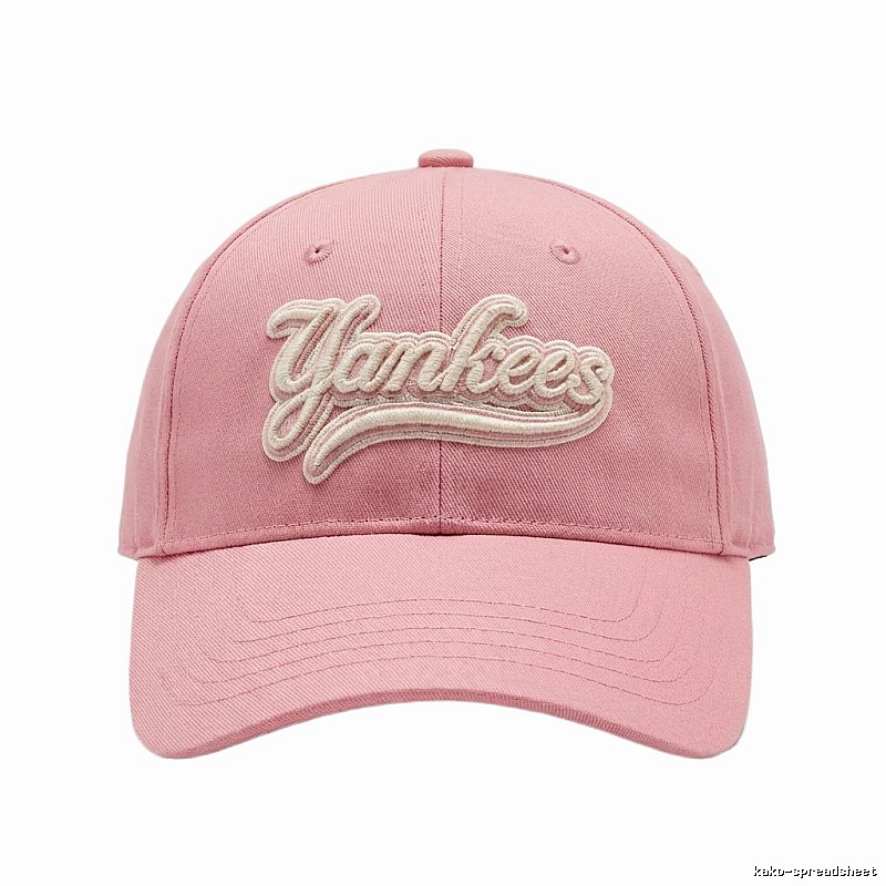 MLB Yankees pink baseball cap
