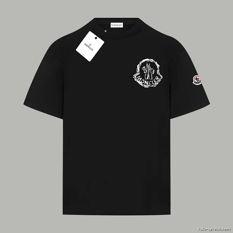 Moncler classic black T-shirt