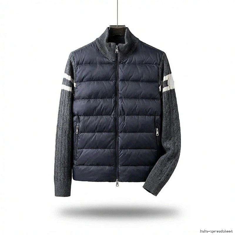 Moncler Fashion Patchwork Down Jacket