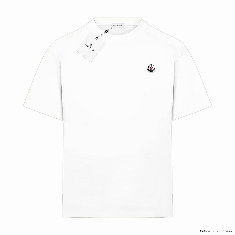 Moncler simple style white T-shirt