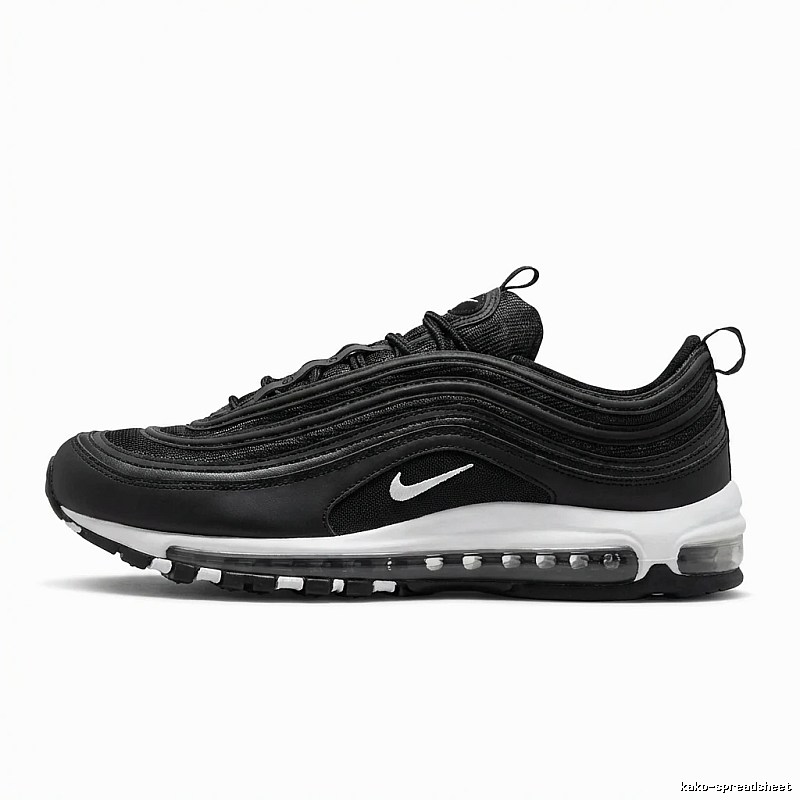 Nike 97 retro-style black shoes